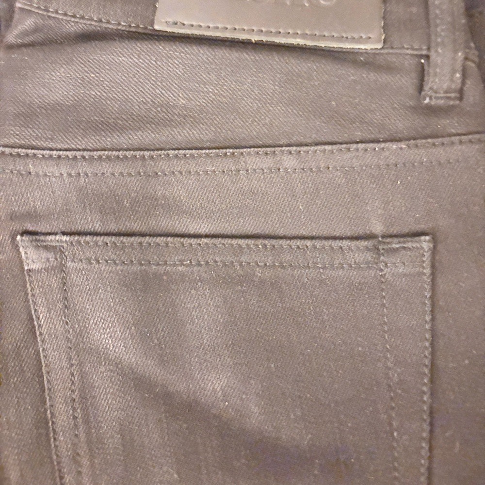 Acne waxed Black jeans never wore